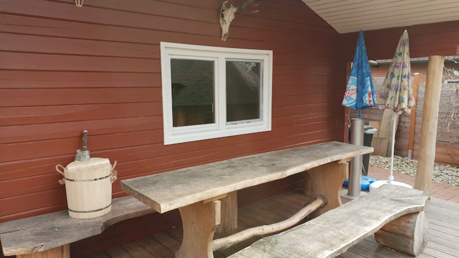 Ferienhaus Heede Terrasse am Heeder See