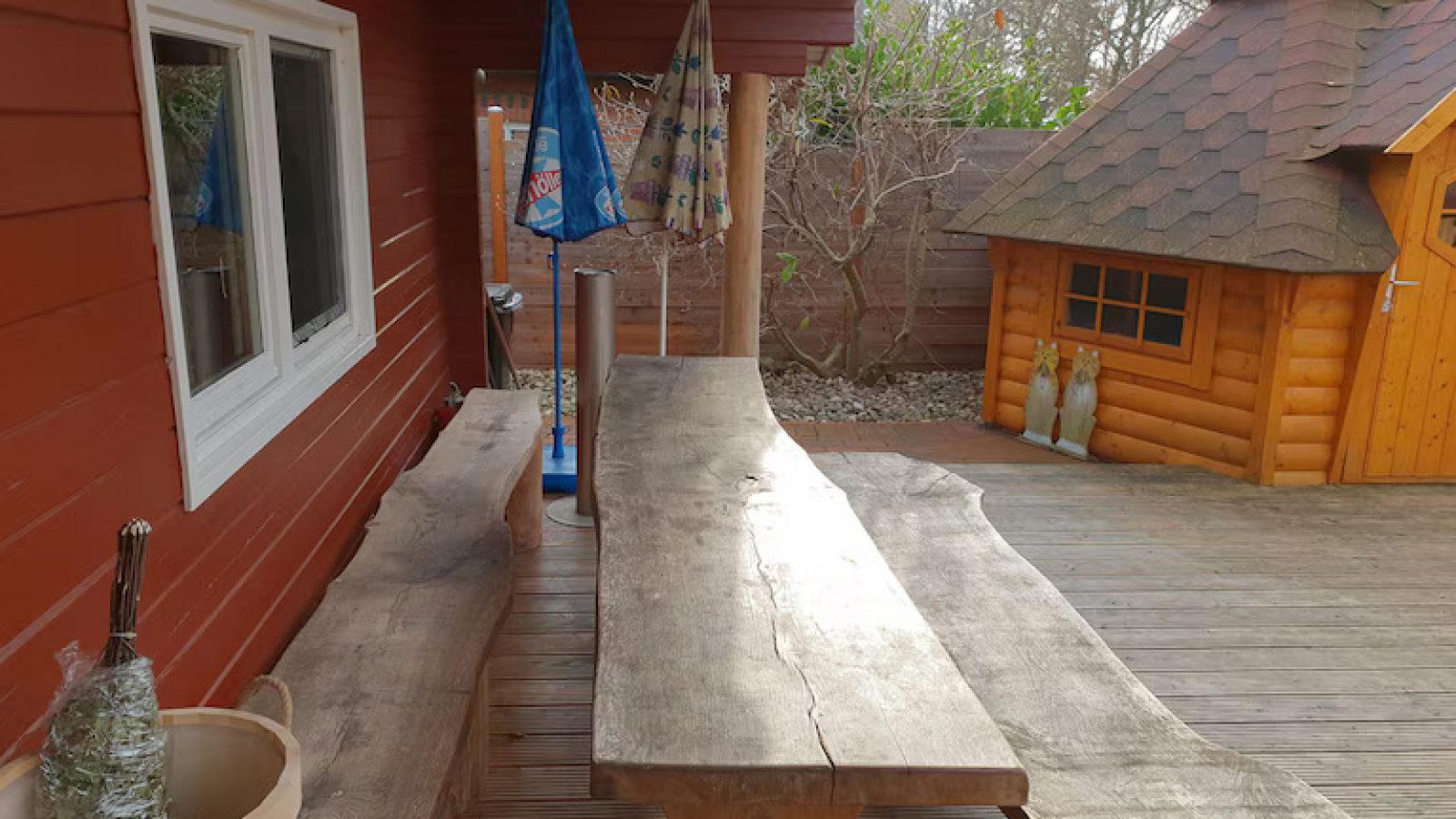 Ferienhaus Heede Terrasse am Heeder See