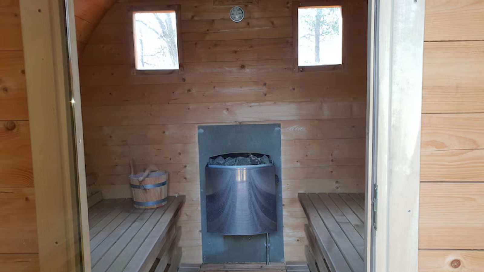 Ferienhaus Heede Sauna