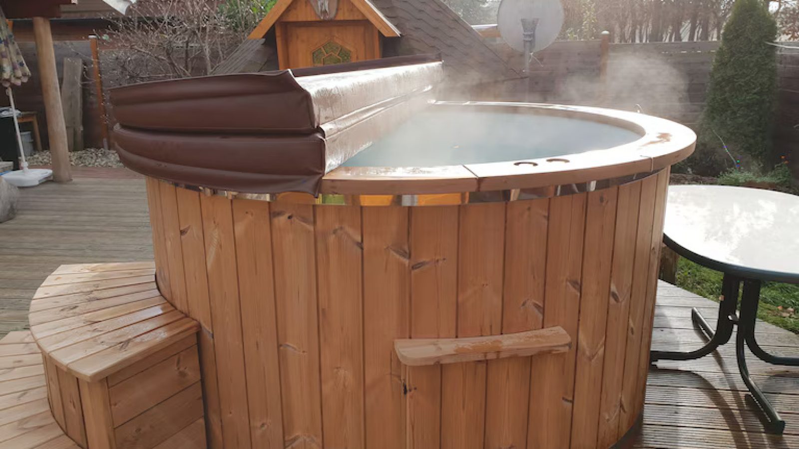 Ferienhaus Heede Whirlpool