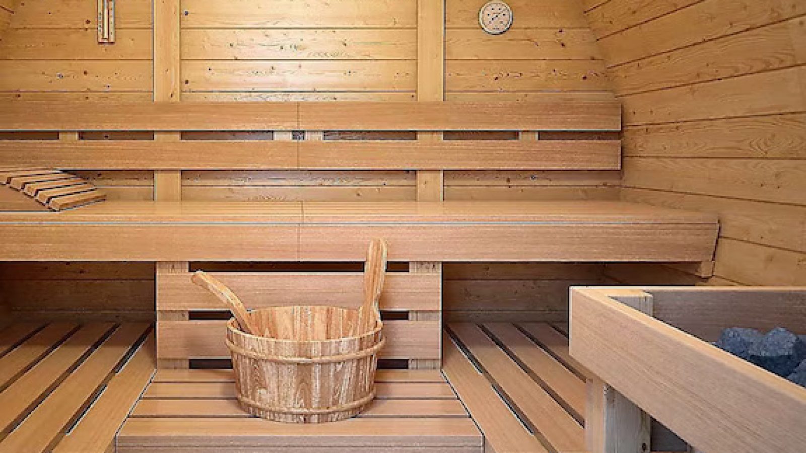 Ferienhaus Heede Sauna