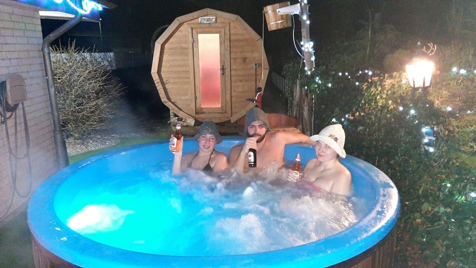 Ferienhaus Heede Whirlpool