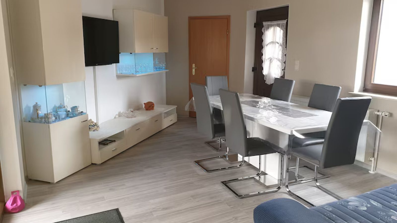 Ferienhaus Heede Wohnzimmer