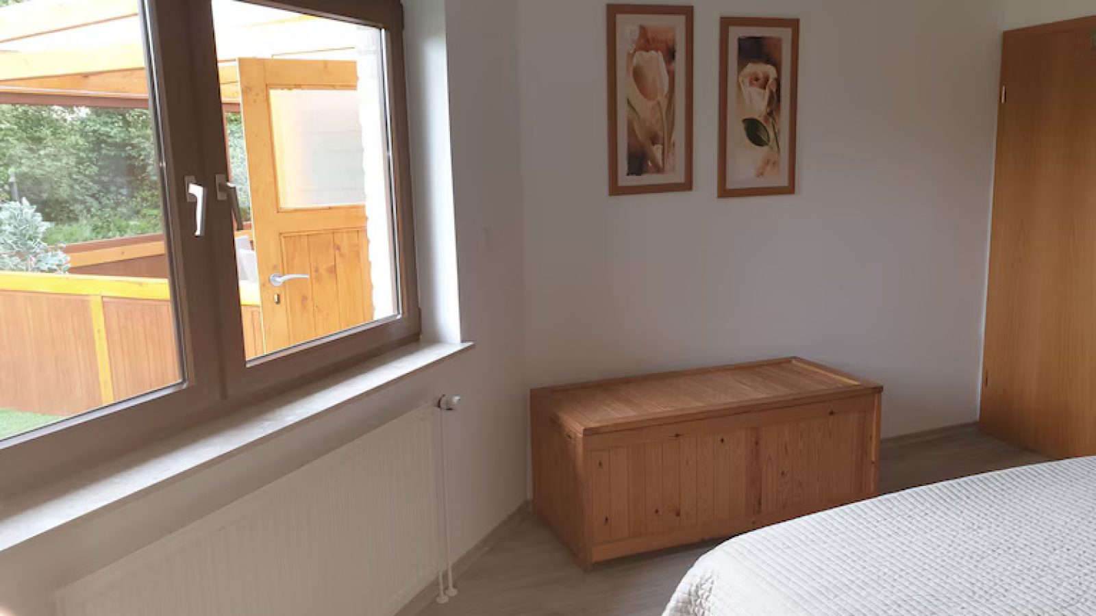 Ferienhaus Heede Schlafzimmer 1