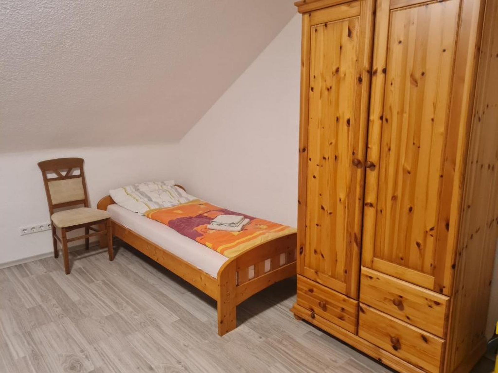 Monteurwohnung Geeste Schlafzimmer 1